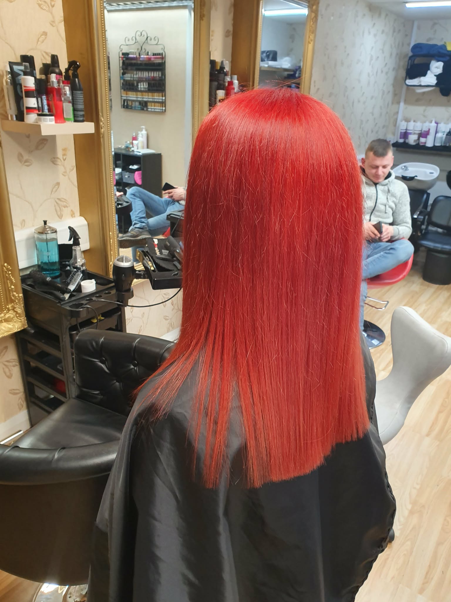 Hair colour and styling by Aušra Beauty Studio
